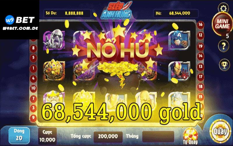 4 sảnh game nổ hũ siêu hot